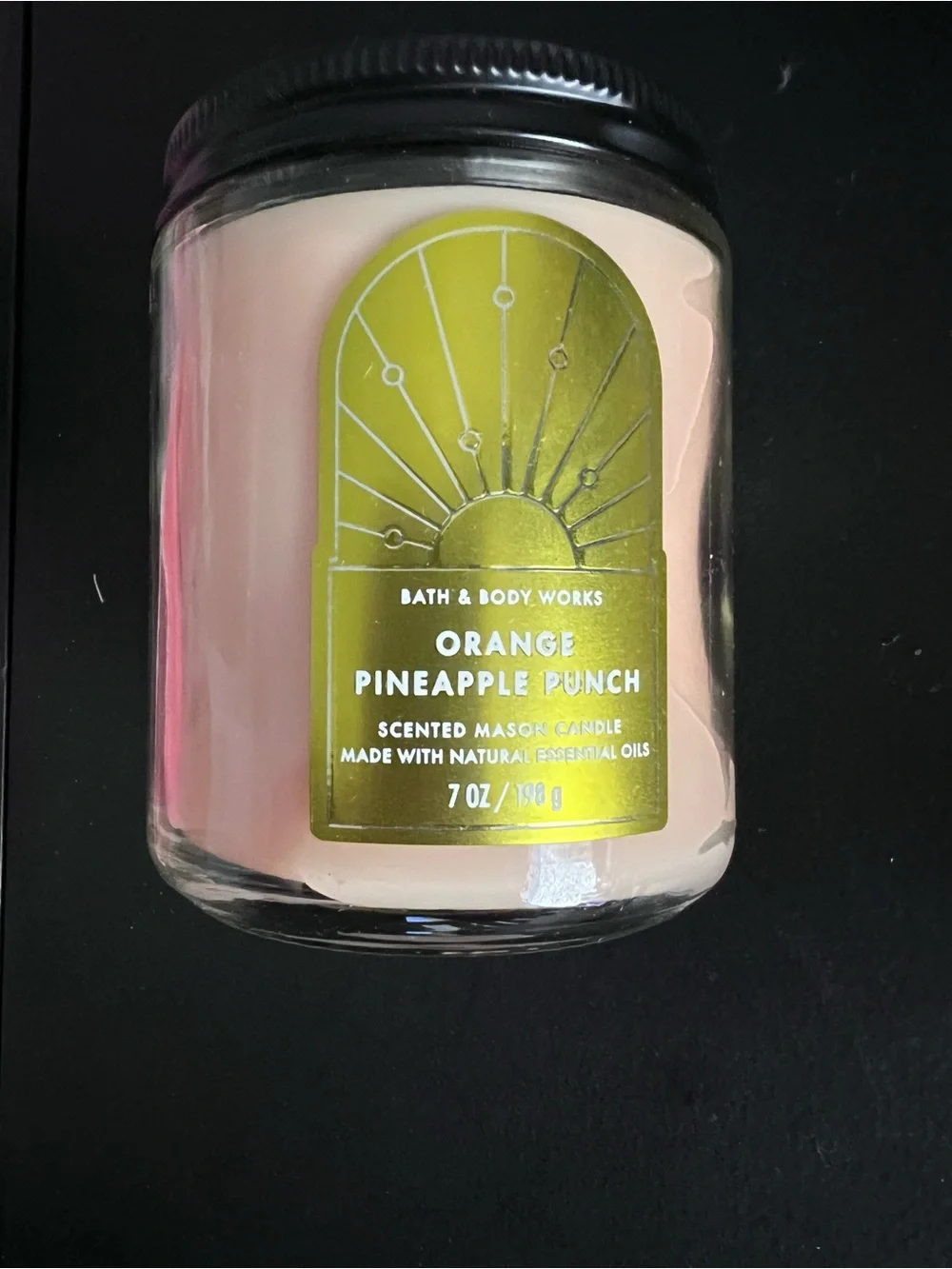 Bath & Body Works Orange Pineapple Punch Single Wick Scented Candle